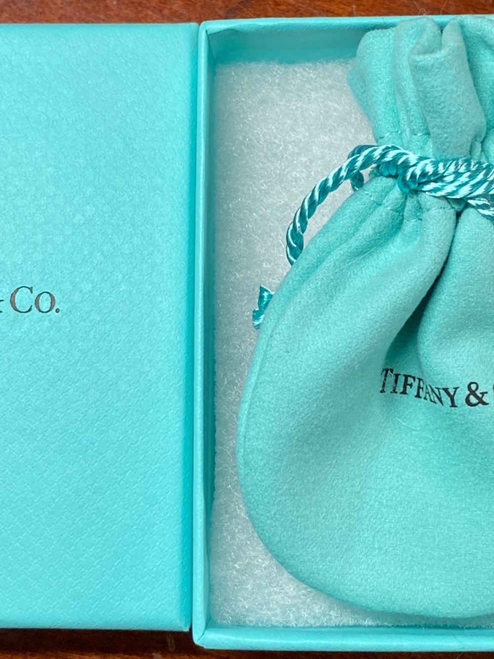 Tiffany & Co Elsa Peretti teardrop cross 16” Pendant  silver  925 Box - Picture 7 of 7